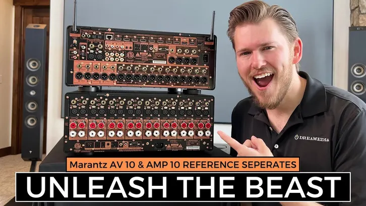 GAME CHANGER! 😯 Marantz AV10 &amp; AMP10 Flagship Separates to ELEVATE Your Home Theater!