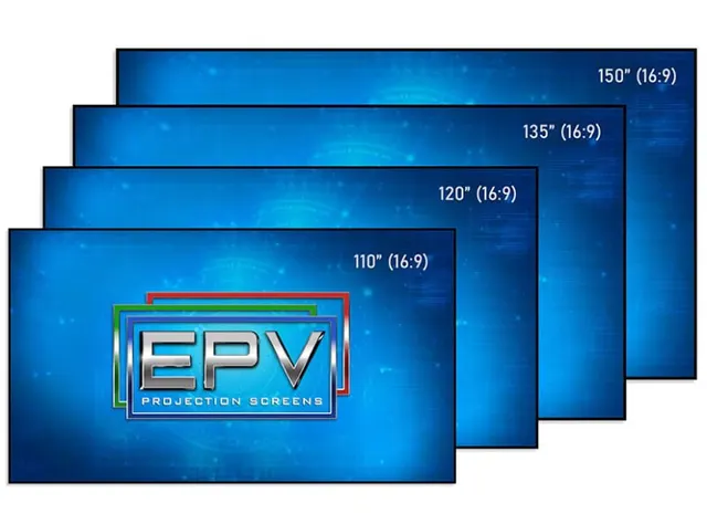 EPV AT8 ISF eFinity (Edge Free) Projector Screen