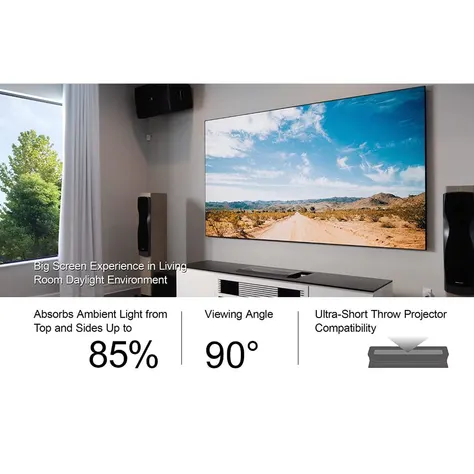 AWOL Vision 100″ -120″ Daylight ALR Wall Mounted Screen