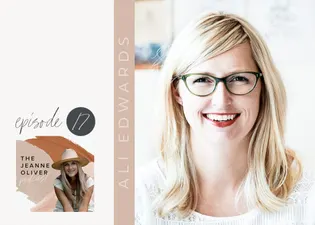 JO Podcast E017 Ali Edwards Blogpost