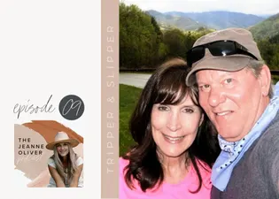 Calvin and Patti thru hiking AT