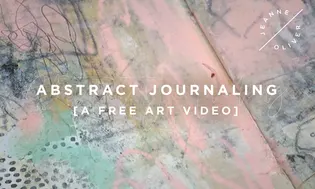 Free Art Video Abstract Journaling